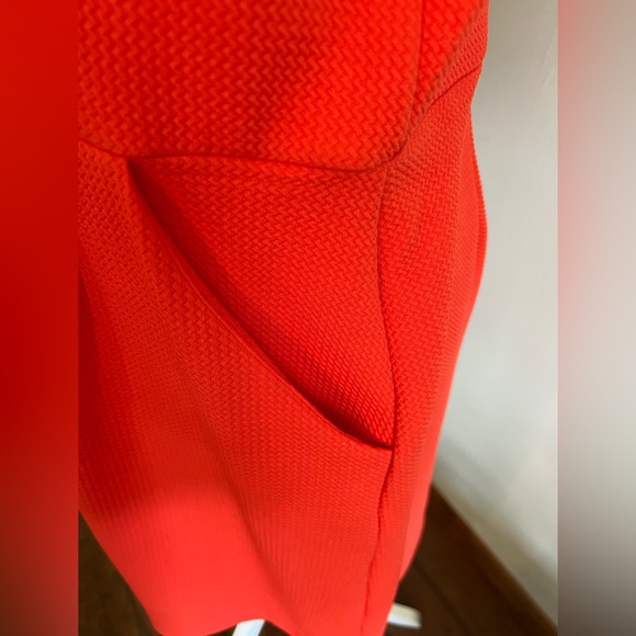 Xhilaration Orange Ruffle Sleeve Mini Dress XXL - Picture 5 of 7